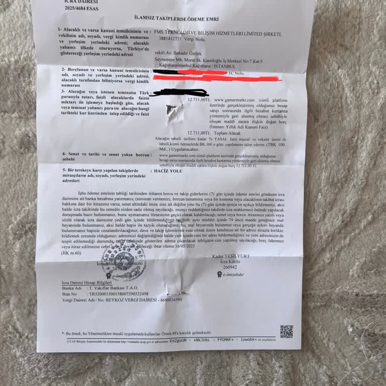 Satış Sonrası Hesap Sorumluluğu Nedeniyle Yaşanan Mağduriyet