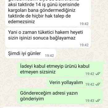 Cayma Hakkım Ve Yasal Haklarım Görmezden Gelindi