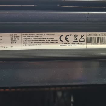 Fırın Buhar Sorunu Ve Servis Desteği Eksikliği