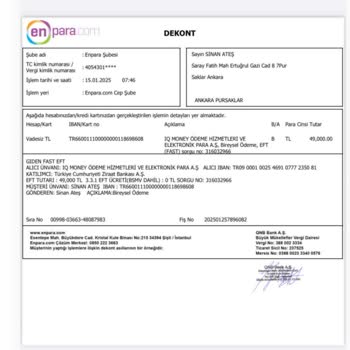 Hesabımdan İzinsiz Para Transferi Ve Acil İade Talebi