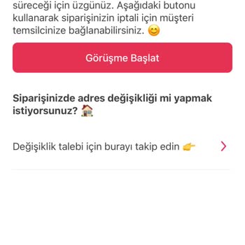 Siparişimin İptali Ve Müşteri Hizmetlerine Ulaşamama Sorunu