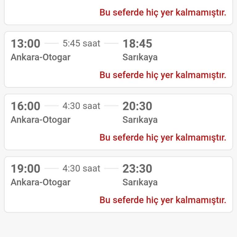 Kurban Bayramı Arefesinde Görünmeyen Seferler Ve Bilet Satışındaki Belirsizlik