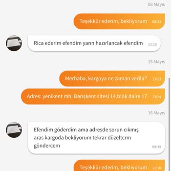 Mermer Kesme Tahtası Kusurlu Geldi Satıcı Yeni Ürünü Göndermiyor