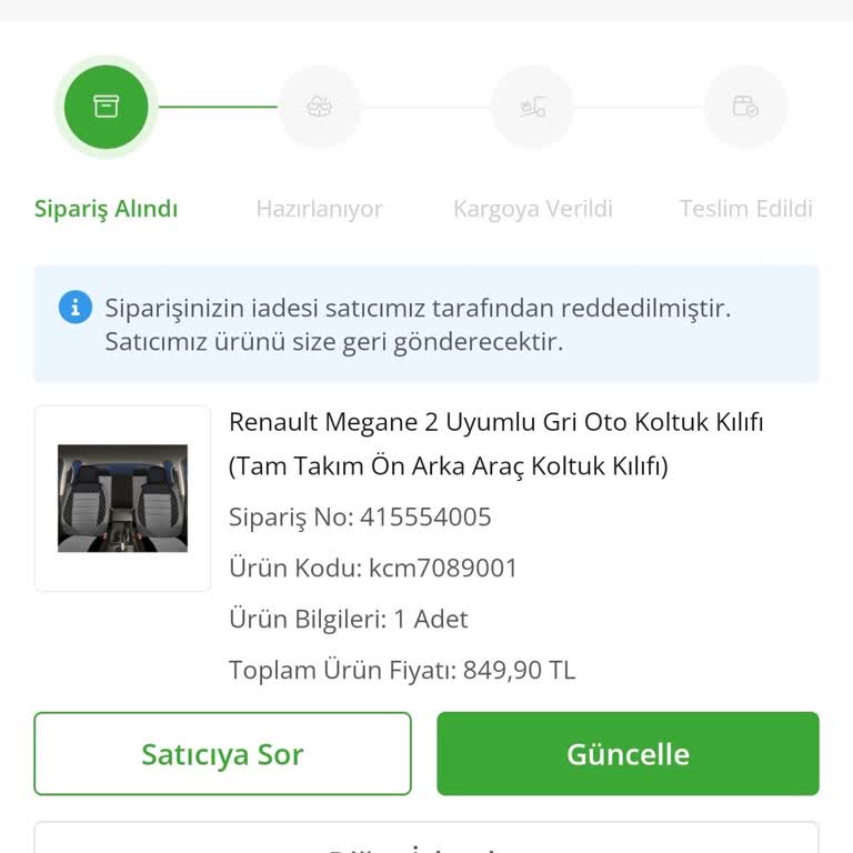 ÇiçekSepeti İade Sürecinde Yaşanan Mağduriyet
