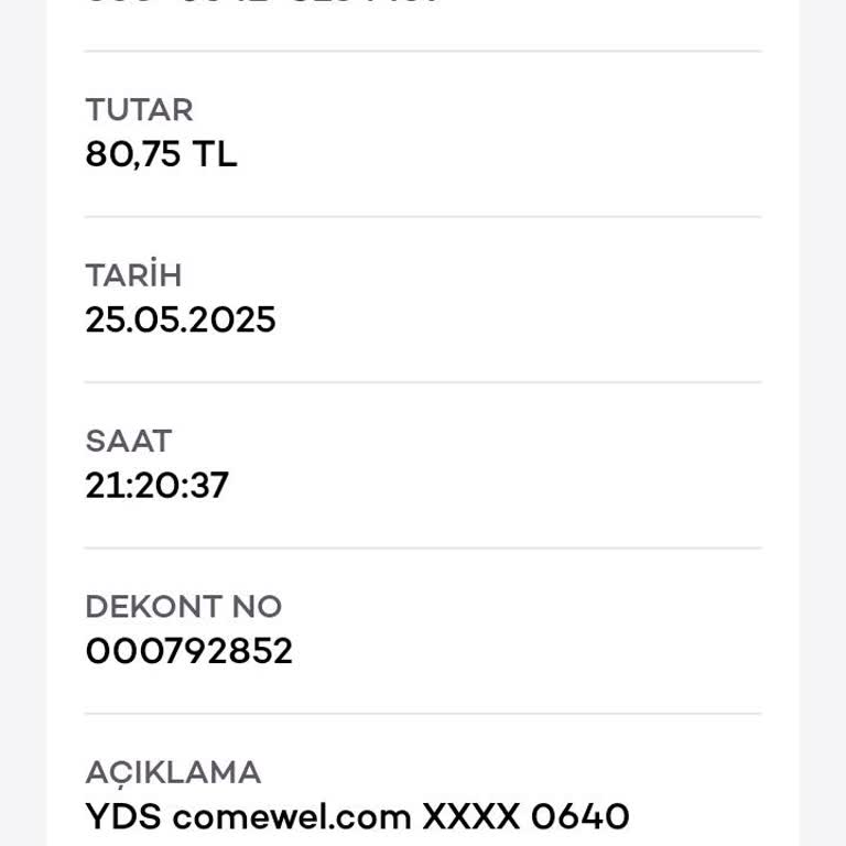 Haberim Olmadan Kartımdan İzinsiz Para Çekildi İade Talep Ediyorum