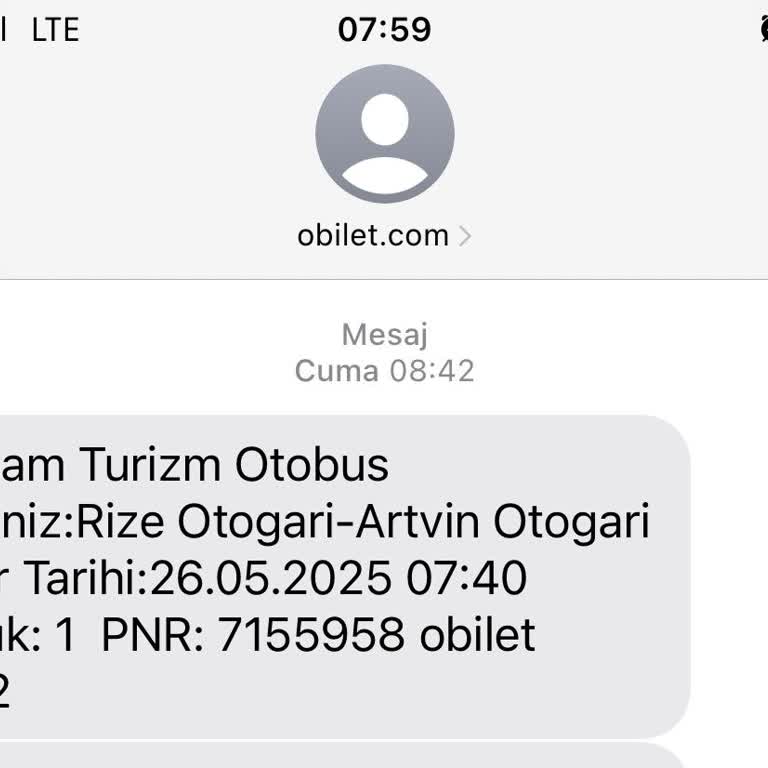 Yanlış Sefer Saati Nedeniyle Otobüsü Kaçırdım Ve Bilgilendirilmedim