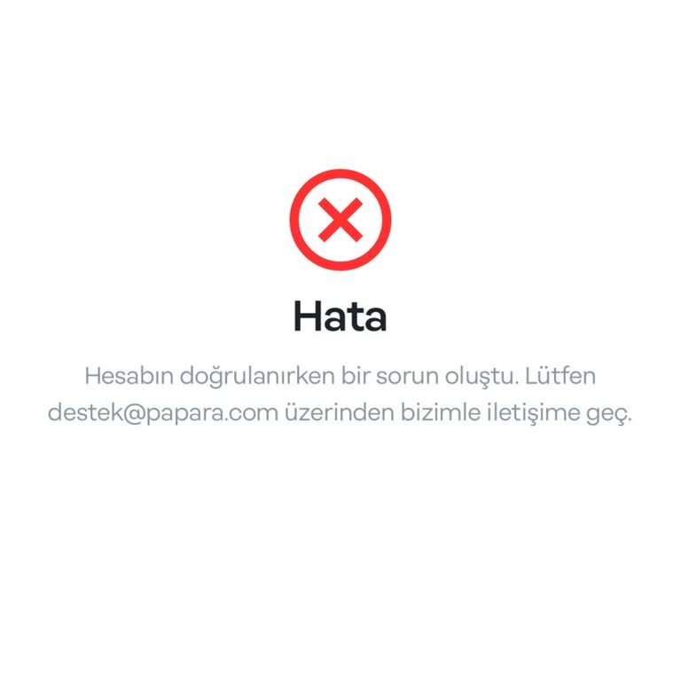 Kullanılmayan Papara Hesabım Kapatıldı, Tekrar Açılmasını İstiyorum