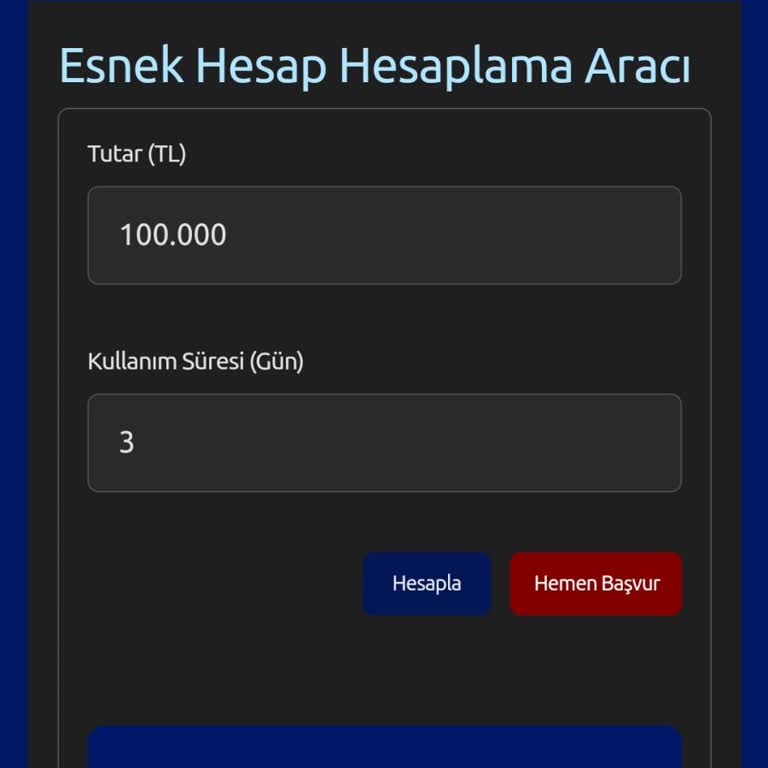 Esnek Hesap Faiz Hesaplamasında Tutarsızlık Ve Mağduriyet