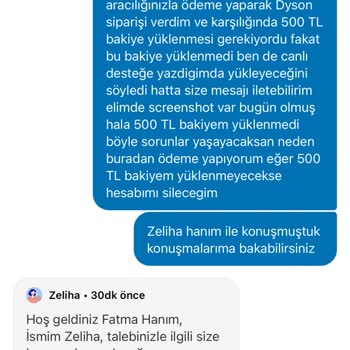 İyzico İle Yapılan Ödemede Vaat Edilen Bakiye Yüklenmedi, Hesap Silinemiyor