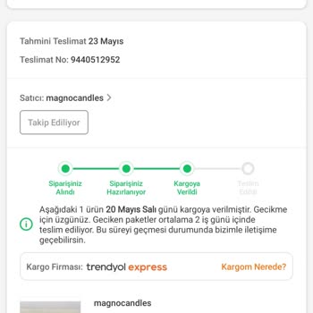 Teslim Edilmeyen Sipariş Ve Yetersiz Müşteri Desteği Hayal Kırıklığı Yarattı