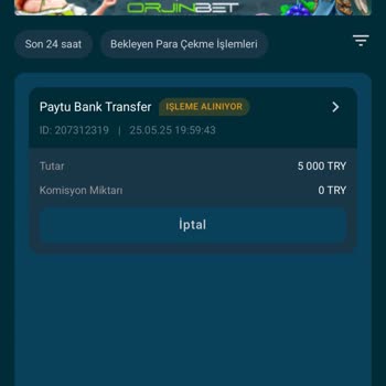 Orjinbet’te Hızlı Yatırım, Sorunlu Çekim: Müşteri Memnuniyeti Zedeleniyor