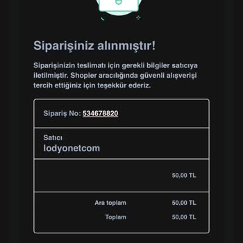 Lodyo Üyelik Sonrası Vaatler Yerine Getirilmedi, Para İadesi Talep Ediyorum