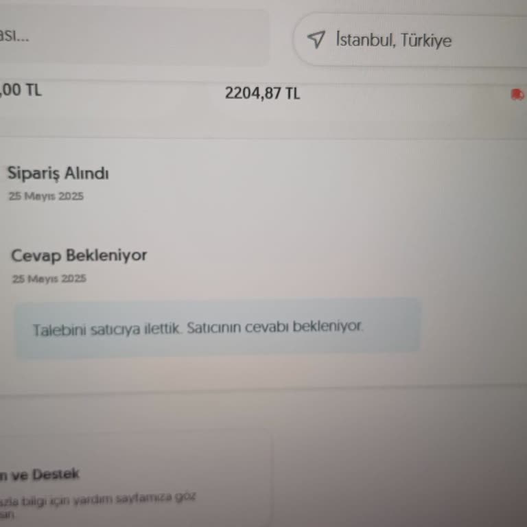 Letgo'da İptal Edilen Ürünün Para İadesi Yapılmadı, Muhatap Bulamıyorum