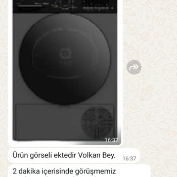 Yanlış Model Kurutma Makinesi Teslimatı Ve İlgisizlik