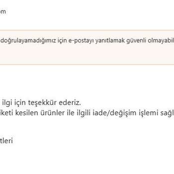 Nautica Online Alışverişte İade Sürecinde Etiket Problemi Ve Müşteri Memnuniyetsizliği