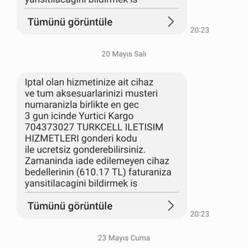 İade Edilen Modeme Rağmen Haksız Ücret Talebiyle Karşılaştım