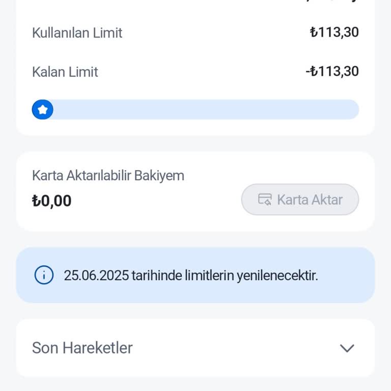 Paycell Hazır Limit Yenilenmiyor, Sorunun Çözülmesini İstiyorum