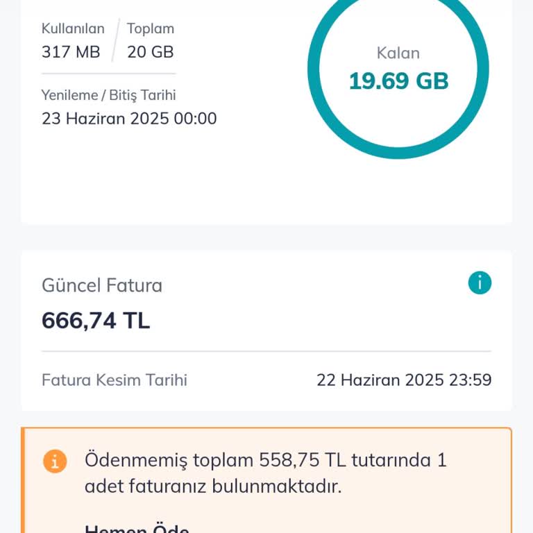 Söz Verilen İndirimli Tarifeye Rağmen Yüksek Fatura Şoku