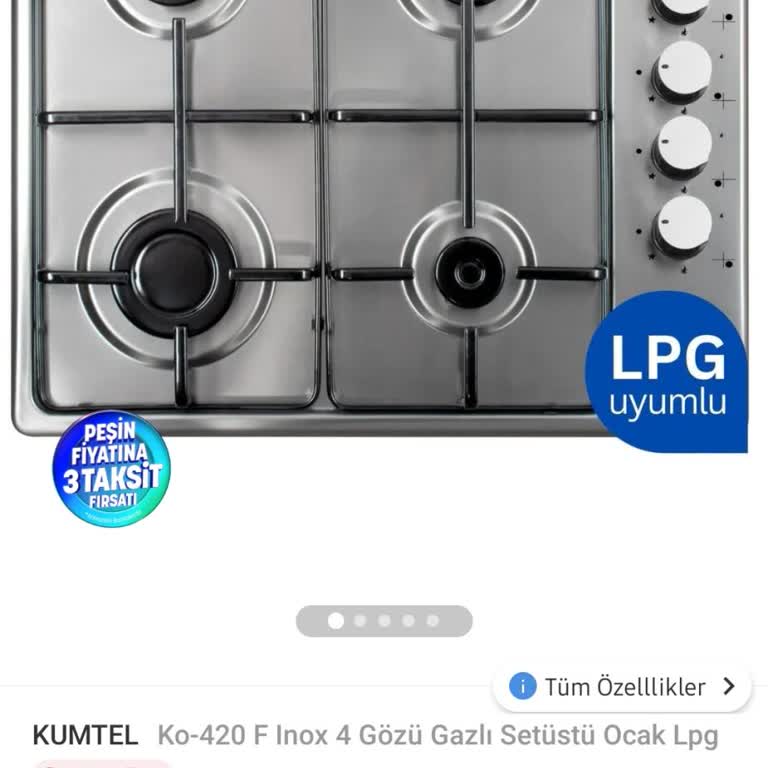 Aldığım Kumtel Set Üstü Ocak Çalışmıyor, Sorunumla İlgilenen Yok