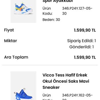 Çocuk Ayakkabısı Kısa Sürede Deforme Oldu, Mağduriyetim Giderilmiyor