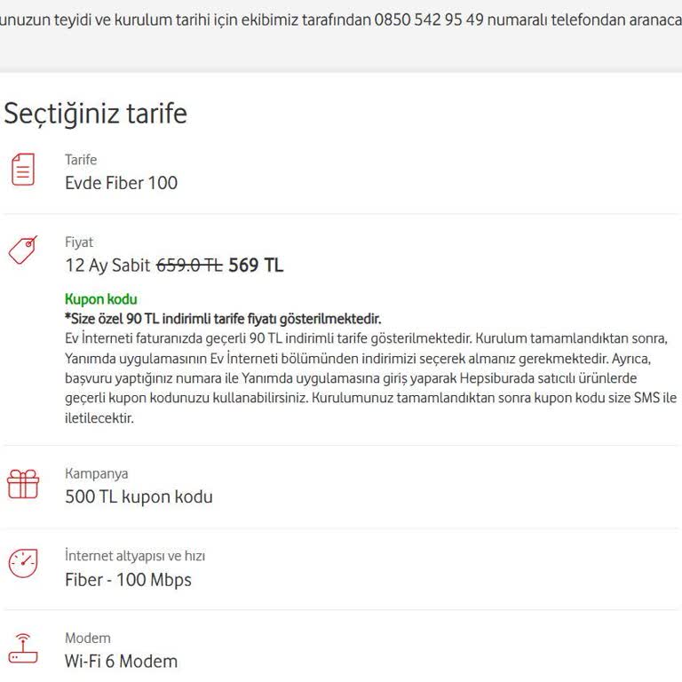 Vodafone Link At Kampanyasıyla Başvuru Yapamıyor, Avantajımı Kaybediyorum