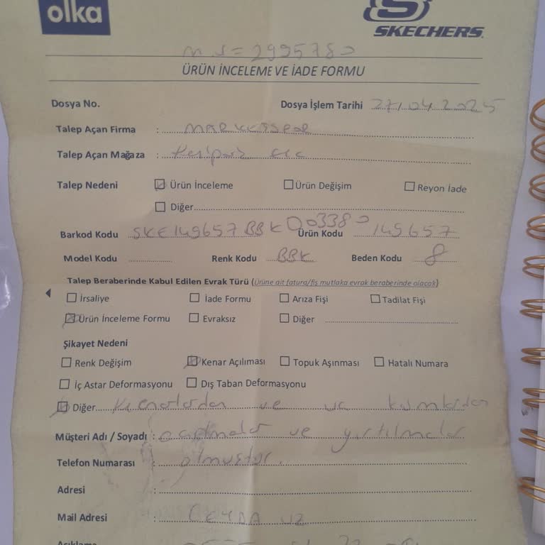 Skechers Ayakkabı Kısa Sürede Paramparça Oldu, Garanti Süreci Sonuçlanmadı