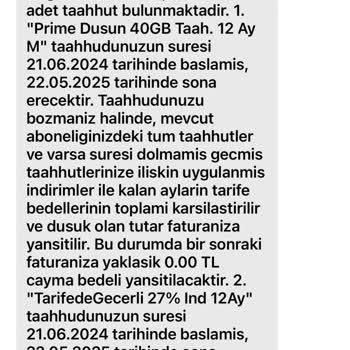 Taahhüt Sonunda Haksız Cayma Bedeli Ve Bilgilendirme Eksikliği