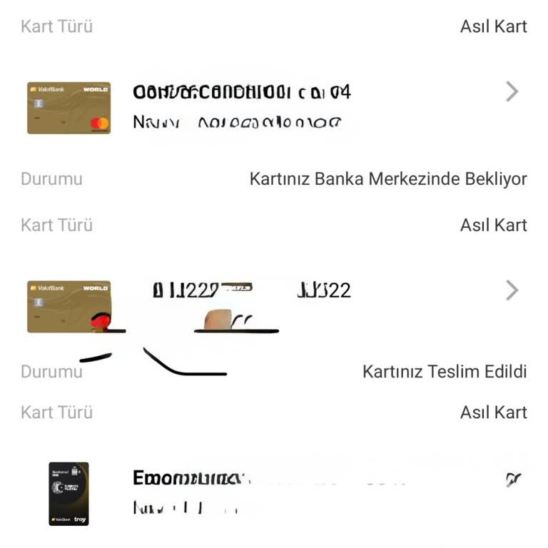 VakıfBank Kayıp Kredi Kartımı 3 Aydır Göndermiyor Mağdurum