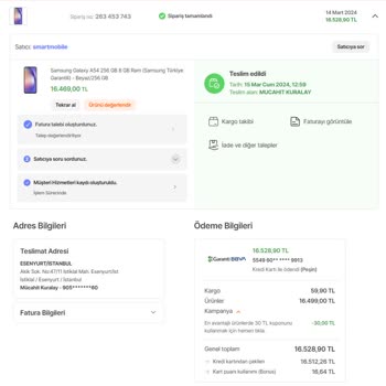 Fatura Yerine Fiş Verilmesi Nedeniyle Garanti Hizmetinden Yararlanamama Sorunu