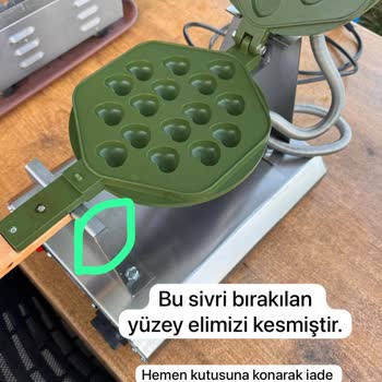 Smh Makine Keskin Kenarlı Makine ve İade Sorunu Nedeniyle Mağduriyet Yaşadım