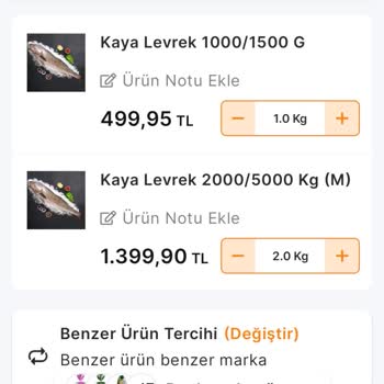 Siparişim Eksik Ve Yanlış Kiloda Teslim Edildi, Fiyat Farkı Yansıtıldı