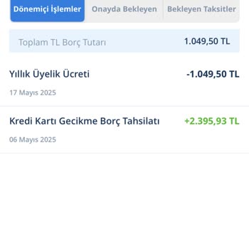 Kart Aidatının Haksız Kesilmesi Ve İadesinin Talep Edilmesi