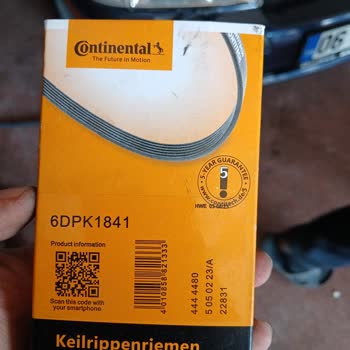 Continental V Kayışında Erken Çatlama Ve Garanti Sorunu