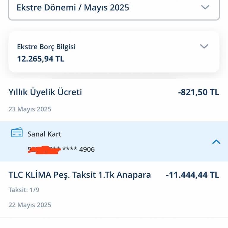 Yıllık Kart Aidatının İadesi Ve Haksız Ücret Talebine İtiraz