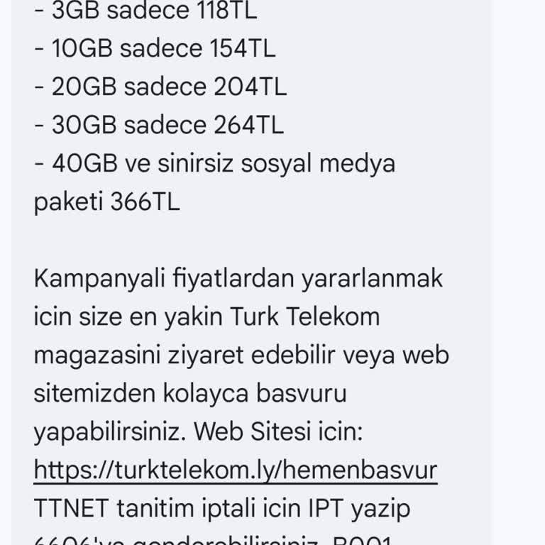 Türk Telekom Aynı Pakete Eski Müşteriye Yüksek Fiyat Uygulandı