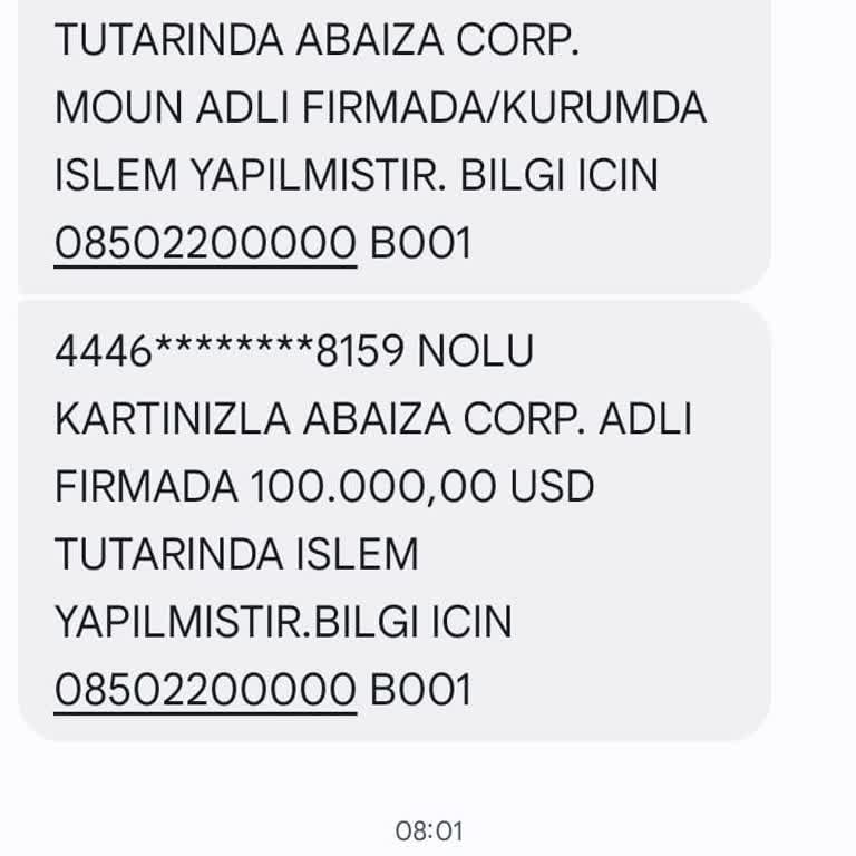 Ziraat Bankası'nda Güvenlik Açığı Nedeniyle Kredi Kartından İzinsiz Para Çekimi