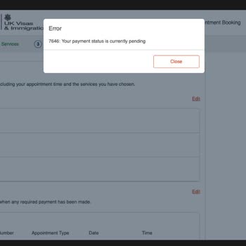 VFS Global'de Sürekli Hata Kodu Ve Desteksiz Vize Randevu Süreci