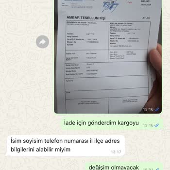 Yanlış Ürün Gönderimi Ve Geciken İade Süreci Müşteriyi Mağdur Ediyor