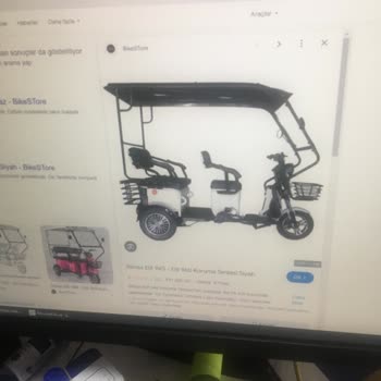 Peşin Ödediğim Elektrikli Motorun Üst Paneli Teslim Edilmedi