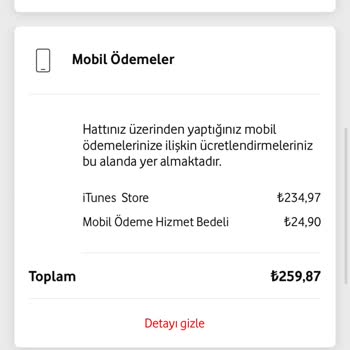 Bilgim Dışında Faturama İtunes Store Ücreti Yansıtılıyor