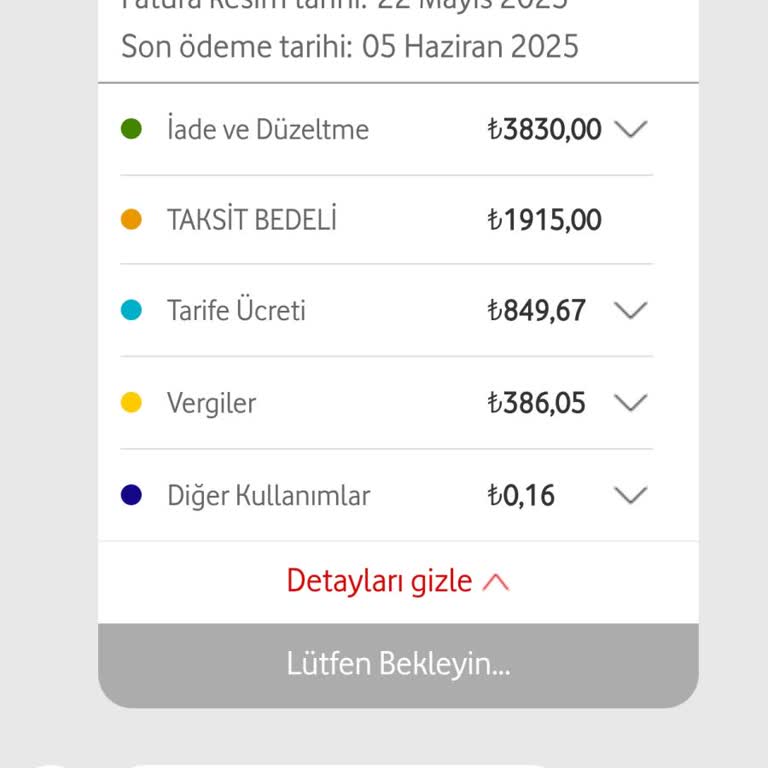 İade Ettiğim Cihazın Taksit Bedeli Faturama Yansıtılıyor