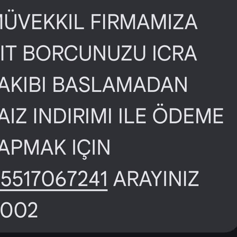 Haksız İcra Tehdidi Ve Sert Konuşma