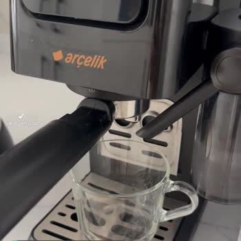 Arçelik Barista Em 3353 Süt Köpürtme Ve Kahve Posa Hazne Sorunu!