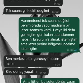 Lazer Epilasyon Paketimin Aktarımı Yapılmadı, Şikayetim Dikkate Alınmıyor