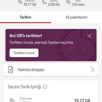 Faturalı Hat Tarifelerinde Fiyat Artışı ve Kısıtlamalar Hakkında Şikayet