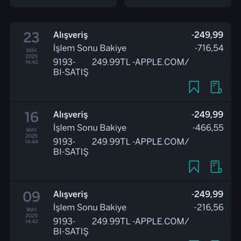 İzinsiz Olarak Hesabımdan Çekilen Ücretlerin İadesini Talep Ediyorum