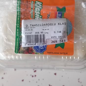 Aldığım Beyaz Peynirin Kötü Kokusu Ve Tadı Hayal Kırıklığı Yarattı