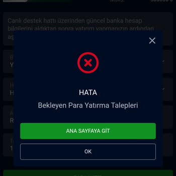 Kazançlarımın Silinmesi Ve Çekim İşlemlerinde Mağduriyet Yaşıyorum