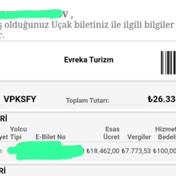 Starsfly Acente Bilet Alımında Fiyat Belirsizliği ve İletişim Sorunu
