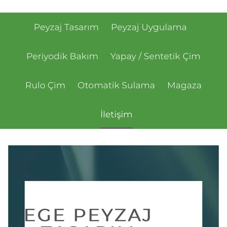 İş Yapmamak İçin Çabalayan Ege Peyzaj